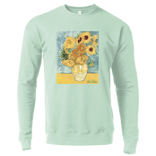 Sunflower Crewneck Sweatshirt - Mint