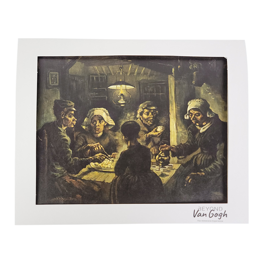 Potato Eaters Matted Print 8x10