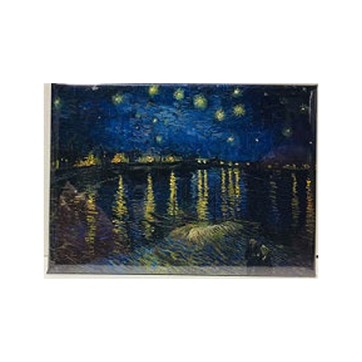 Starry Night Over Rhone Acrylic Magnet