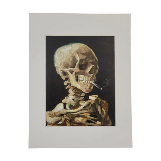 Skeleton of a Skull 11x14 Framed Poster