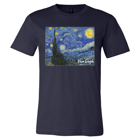 The Starry Night Unisex T-Shirt - Navy